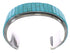 Southwest Authentic Sterling Silver Turquoise Cuff Bracelet VX63709
